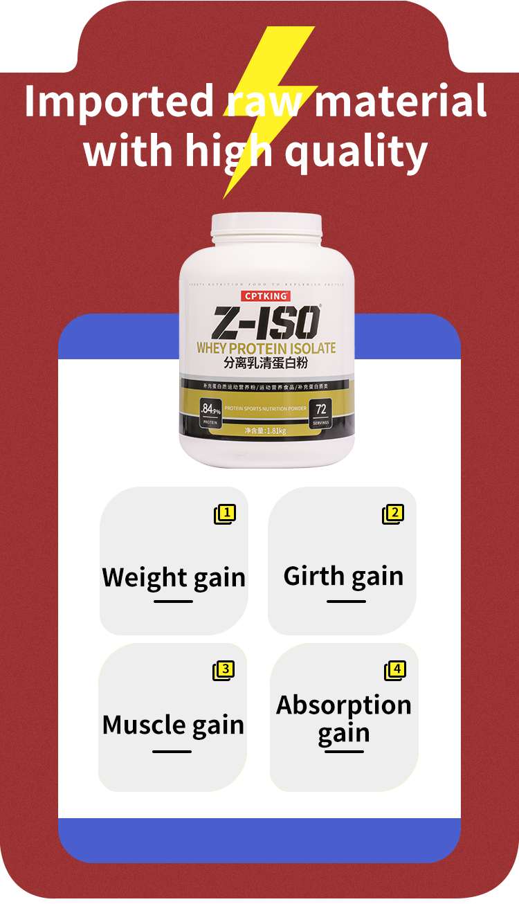 Whey protein powder fitness supplement hydrate increases endurance