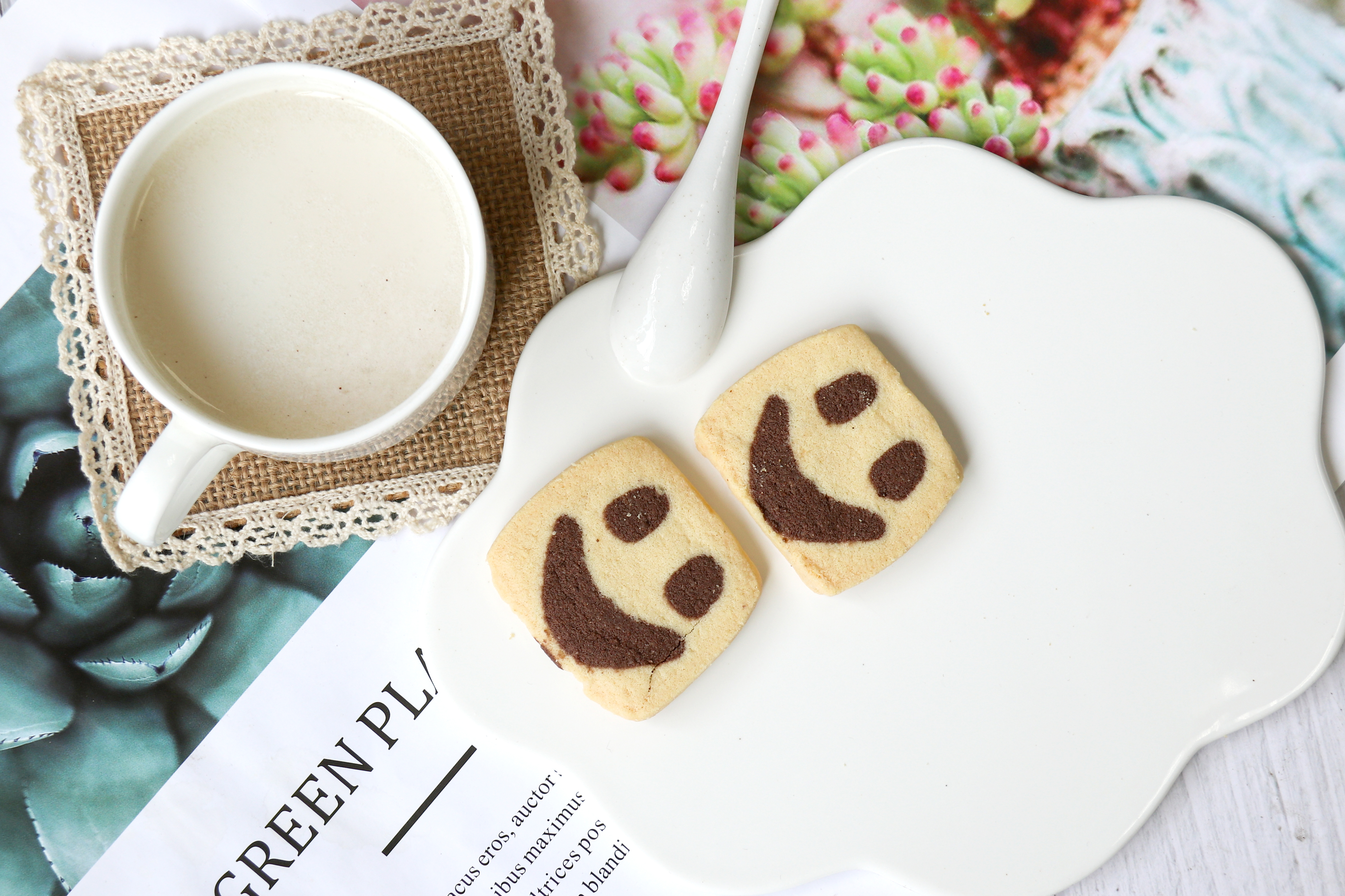 Smiling Face special shape Keto cookie